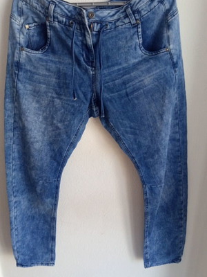 Sandwich Comfort Fit women's jeans with drawstring waist, like new, size 42