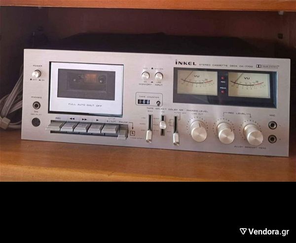  Vintage kasetofono Inkel stereo cassette deck CK-7700