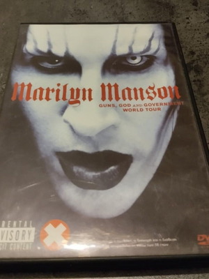 Marilyn Manson Guns God and Government World Tour DVD used