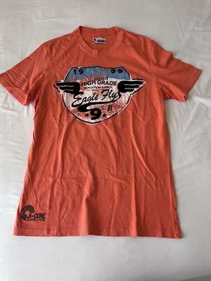 Men's T-shirt, size M, orange