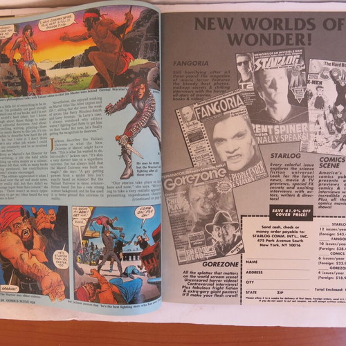 Comics Scene Magazine #28 near mint (August 1992)