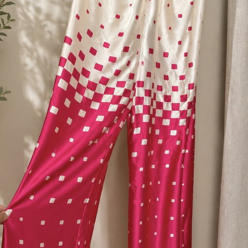 Lumina One Size Jumpsuit New, White and Red