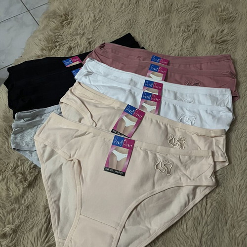 Women's cotton underwear set L/XL new, pack of 12