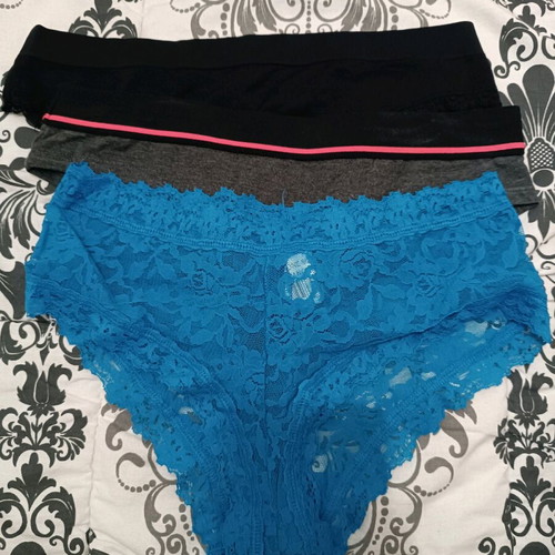 Underwear set of 3 small, new, unused