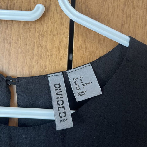 H&M Black Sleeveless Maxi Dress size M like new