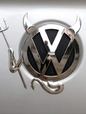 3d Devil sticker for car logo, new
