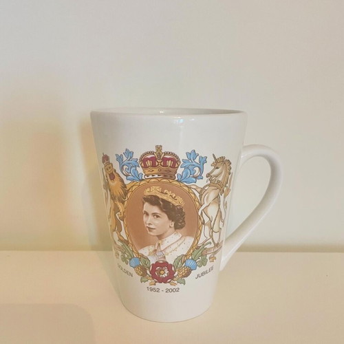 English commemorative mug Golden Jubilee like new