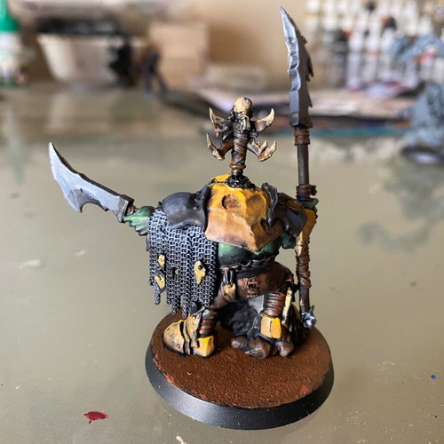 Ironjawz Orc Boss miniature Warhammer Sigmar