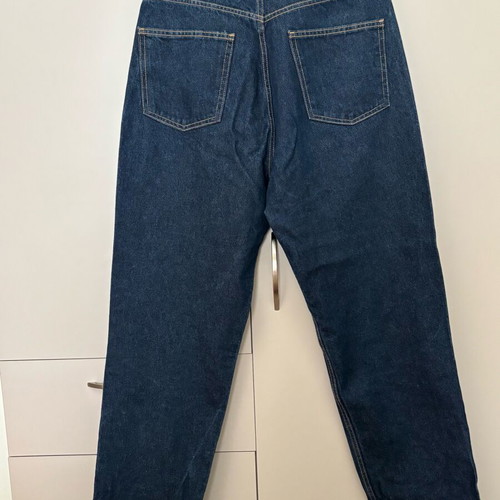 Zara high-waist dark blue jeans like new, size XL