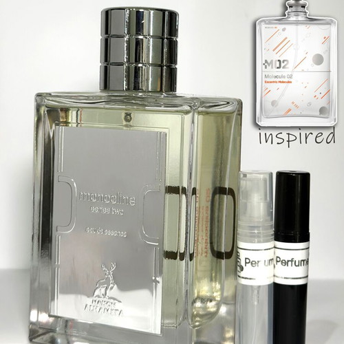 Monocline 02 Tester 3ml Eau de Parfum inspired by Escentric Molecule 02