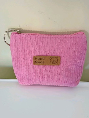 Fabric Wallet Pink Fuchsia New