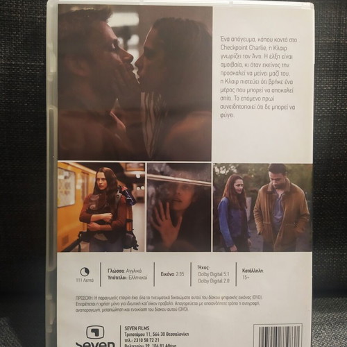 Berlin Syndrome DVD used, thriller with subtitles