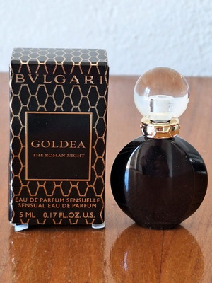 Bvlgari Goldea The Roman Night Sensual Eau De Parfum mini 5ml BNIB