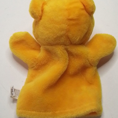 Plush puppet glove bear used Kuschel Weich