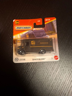 Matchbox Express Delivery UPS van 2024