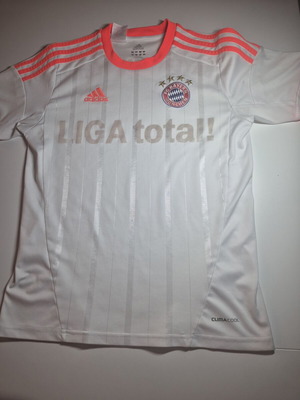 Bayern Munich εκτός έδρας φανέλα 2014/15 Adidas μεταχειρισμένη, XS, ClimaCool