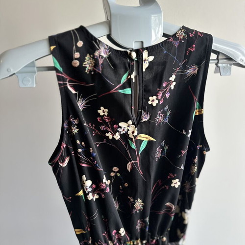Floral mini dress with ruffles like new, Fly girl brand
