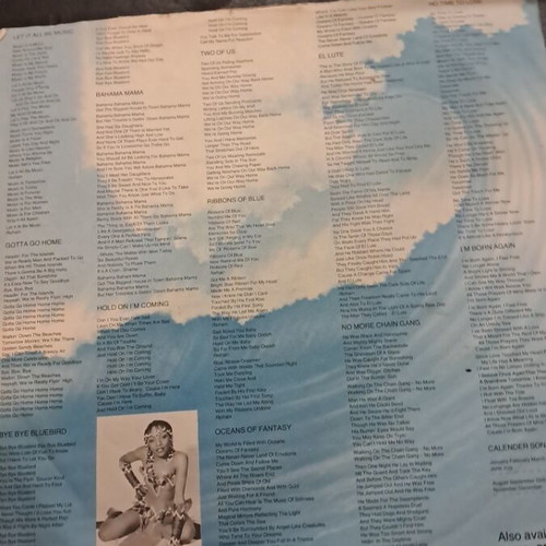 Oceans of Fantasy Boney M vinyl record
