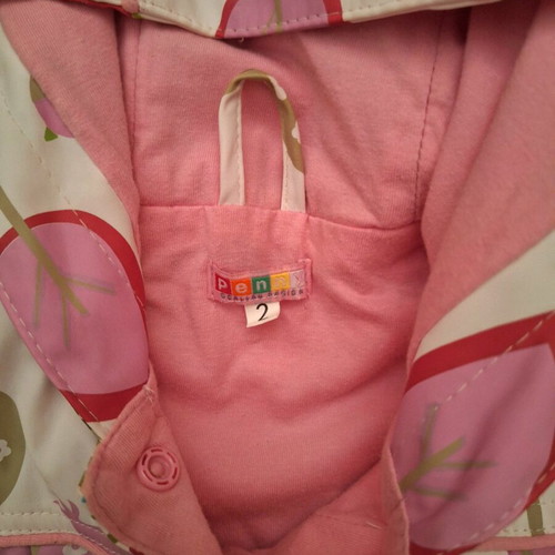 Raincoat for toddler girl 2 years like new