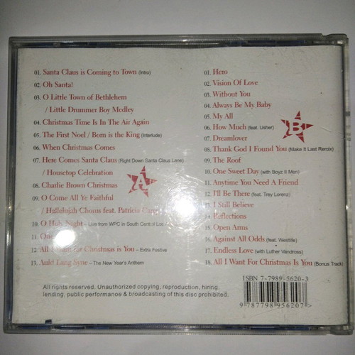 Mariah Carey Merry Christmas II You 2xCD used