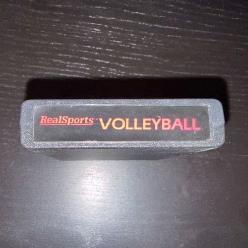 Atari 2600 Real Sports Volleyball used game cartridge