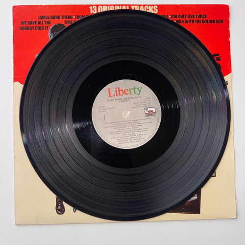 James Bond Greatest Hits LP used, Greek edition 1982, classic