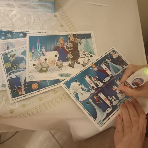 Frozen Interactive Quiz Clementoni like new