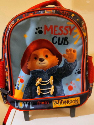 Τσάντα νηπιαγωγείου Paddington σχολική μεταχειρισμένη, 8lt, πολύχρωμη