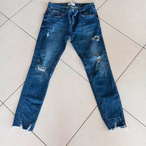 Pull & Bear men's blue denim jeans like new, size L