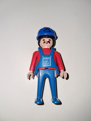 Playmobil 1974 εργάτης φιγούρα, vintage Geobra