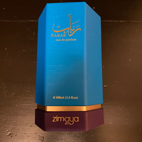Zimaya Rabab Blue Eau de Parfum 100ml like new, authentic Arabian scent
