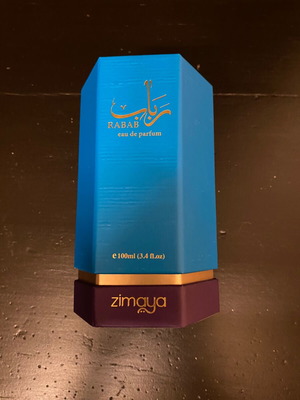 Zimaya Rabab Blue Eau de Parfum 100ml like new, authentic Arabian scent
