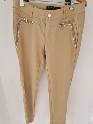 Beige pants Redial luxury new, size L 40 12