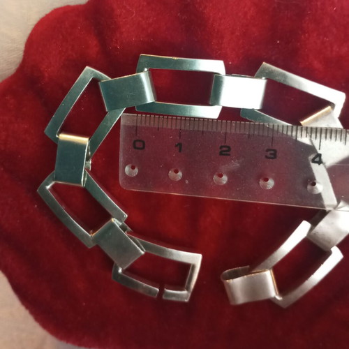 Gucci silver bracelet 925 authentic like new, length 18.5cm