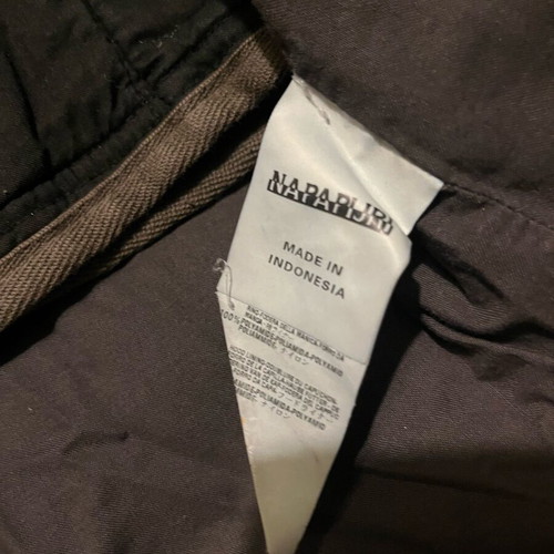 Napapijri 2-in-1 jacket used, black and gray