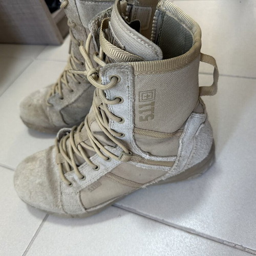 5.11 Tactical A/T Arid Coyote Military Boots like new, size 44