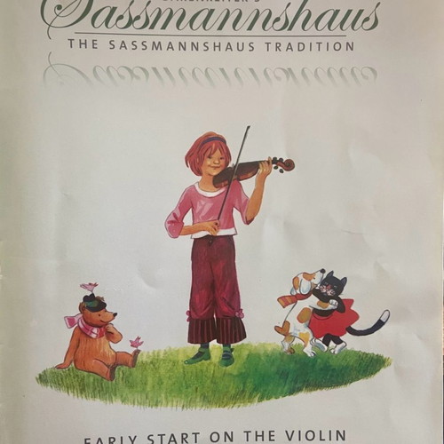 Violin learning books used for beginners volumes 1 and 2