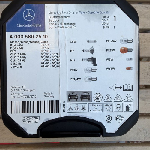 Mercedes box lamps set