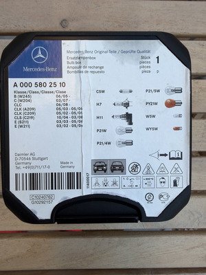 Mercedes box lamps set
