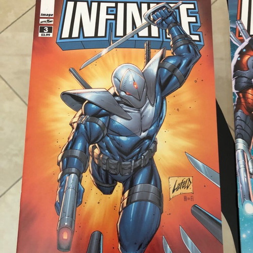 The Infinite complete set of 4 comics new 2011 mini-series