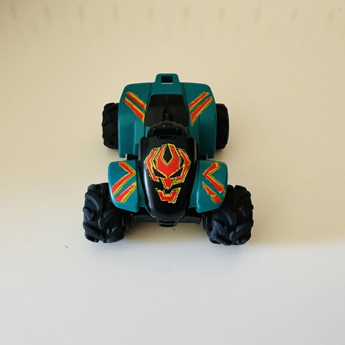 Playmobil quad bike with pull-back mechanism