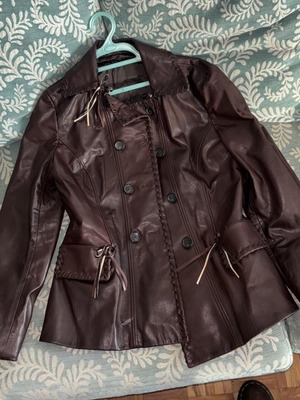 Richmond leather jacket like new, 100% lambskin