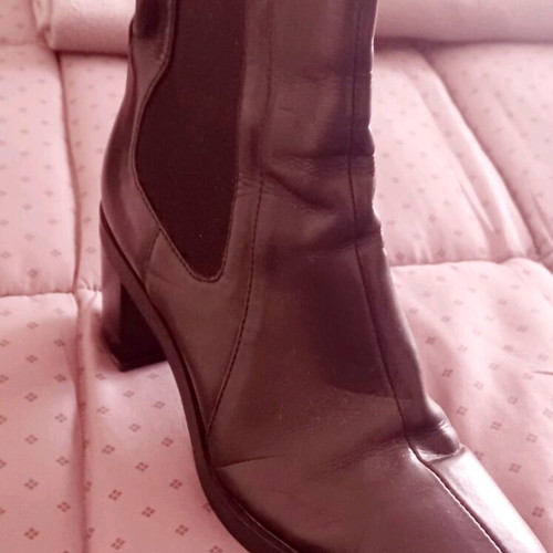 Chelsea Bershka boots used, black, size 38
