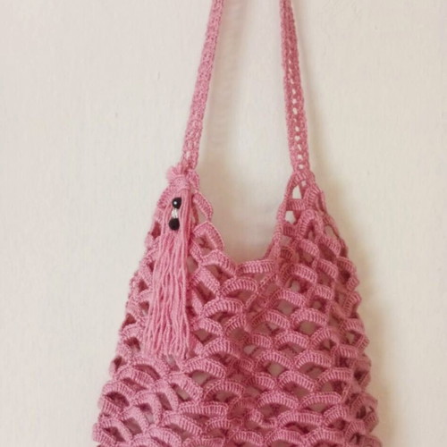 Glam Set shoulder bag and handmade bracelet, new
