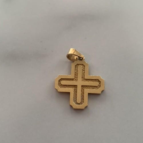 Gold cross 18K used, 10.8g, A37 750, quality guarantee