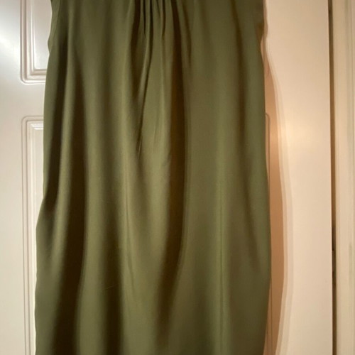 GAP sleeveless shirt dress in khaki