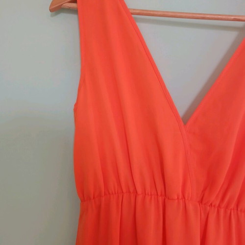 Lavand dress new, summer style, size M, orange