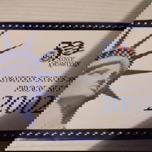 USA COIN PROOF SET 2002