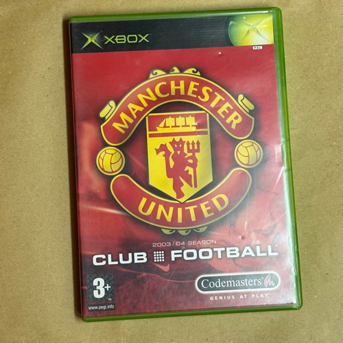 Manchester United Club Football Xbox game