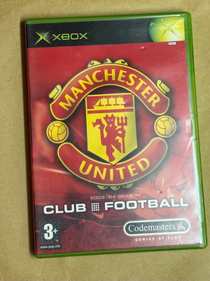 Manchester United Club Football Xbox game
